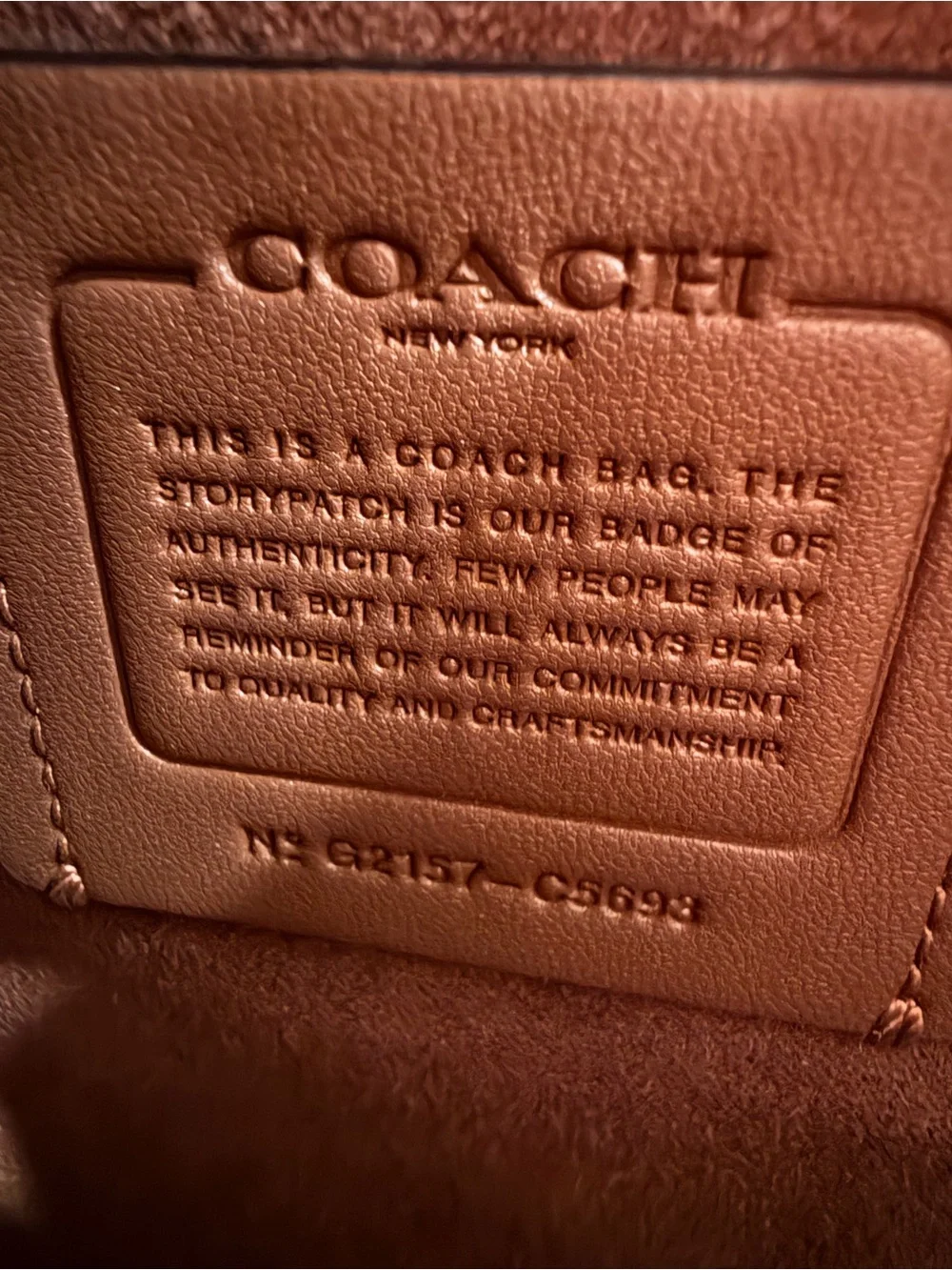 Coach Kleo Signature Canvas Backpack with Rust Suede Flap (2022)
